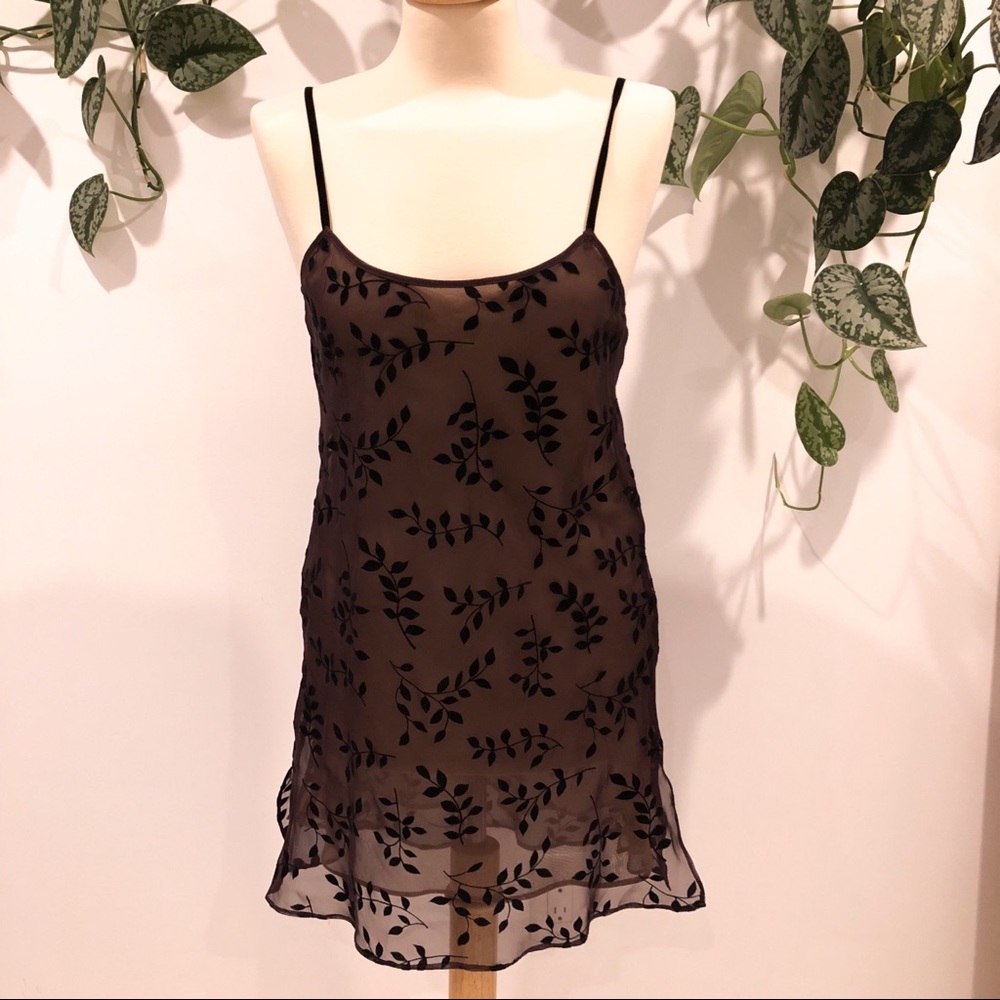 ❌SOLD❌ Calvin Klein Chemise Night Gown Slip Plum